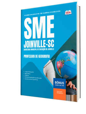 Apostila SME Joinville-SC 2026 - Professor de Geografia