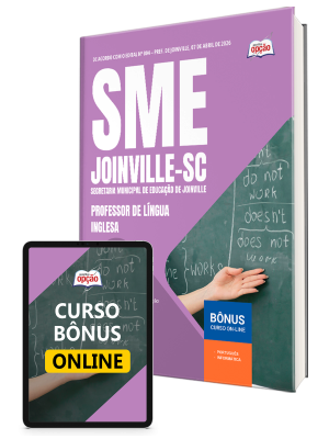 Apostila SME Joinville-SC 2026 - Professor de Língua Inglesa
