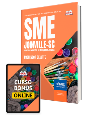 Apostila SME Joinville-SC 2026 - Professor de Arte