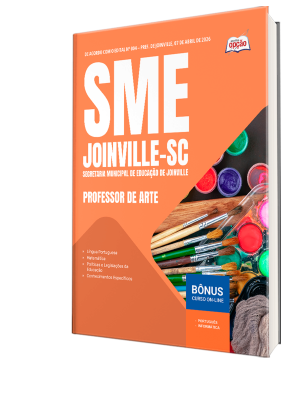 Apostila SME Joinville-SC 2026 - Professor de Arte