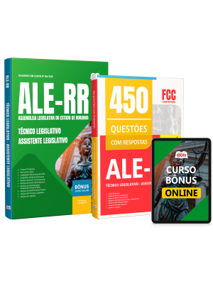Combo ALE-RR 2026 - Técnico Legislativo - Assistente Legislativo