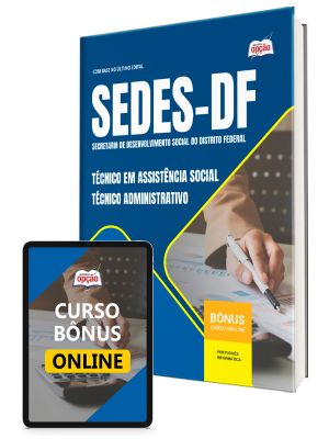 Apostila SEDES-DF 2026 - Técnico em Assistência Social - Técnico Administrativo