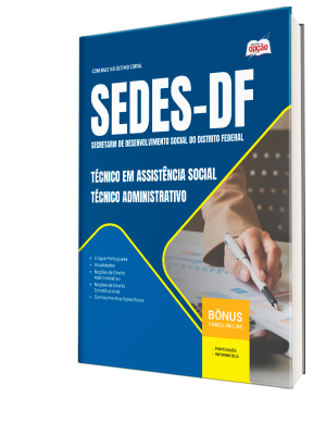 Apostila SEDES-DF 2026 - Técnico em Assistência Social - Técnico Administrativo