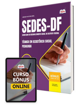 Apostila SEDES-DF 2026 - Especialista em Assistência Social - Pedagogia