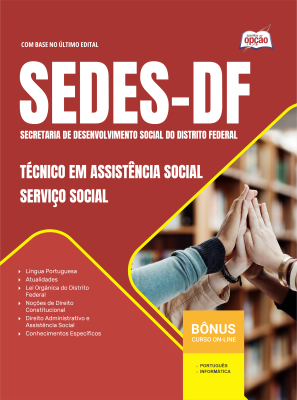 Apostila SEDES-DF 2026 - Especialista em Assistência Social - Serviço Social