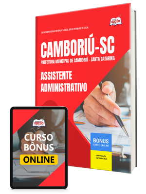 Apostila Prefeitura de Camboriú - SC 2026 - Assistente Administrativo