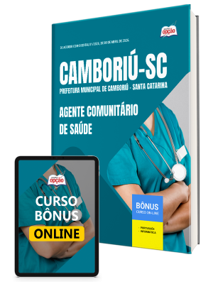 Apostila Prefeitura de Camboriú - SC 2026 - Agente Comunitário de Saúde