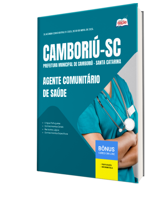 Apostila Prefeitura de Camboriú - SC 2026 - Agente Comunitário de Saúde