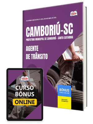 Apostila Prefeitura de Camboriú - SC 2026 - Agente de Trânsito