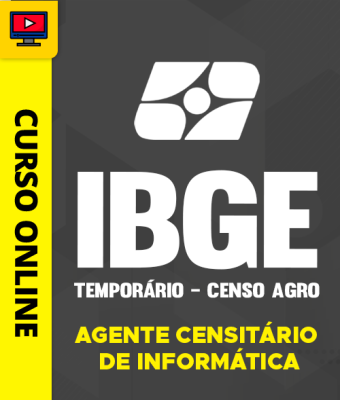 Curso IBGE - Temporário 2026 - Censo Agro - Agente Censitário de Informática