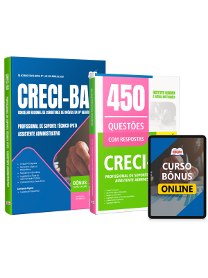 Combo CRECI-BA 2026 - Profissional de Suporte Técnico (PST) - Assistente Administrativo