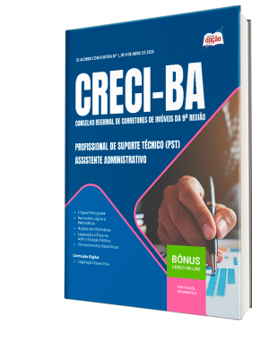 Combo CRECI-BA 2026 - Profissional de Suporte Técnico (PST) - Assistente Administrativo