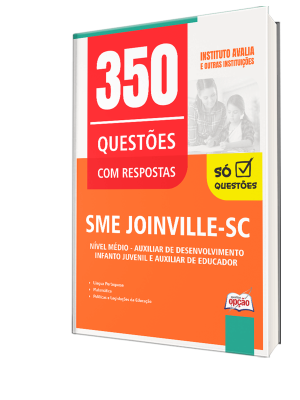 Combo SME Joinville-SC 2026 - Auxiliar de Educador