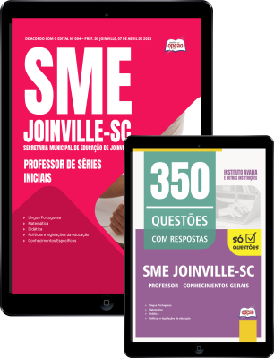 Combo SME Joinville-SC 2026 - Professor de Séries Iniciais
