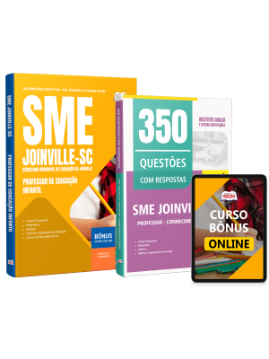 Combo SME Joinville-SC 2026 - Professor de Educação Infantil