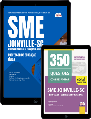 Combo SME Joinville-SC 2026 - Professor de Educação Física