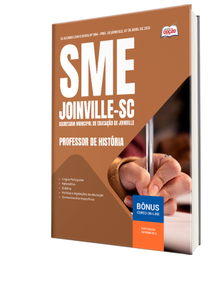 Combo SME Joinville-SC 2026 - Professor de História