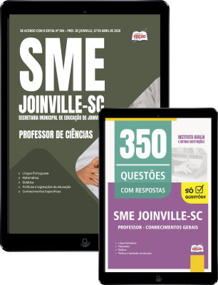 Combo SME Joinville-SC 2026 - Professor de Ciências