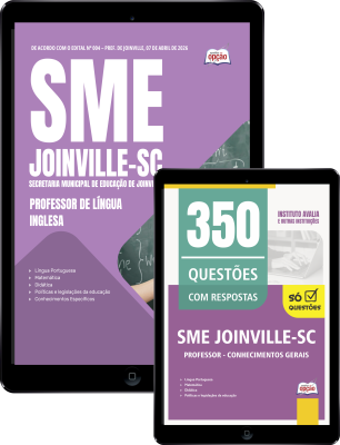 Combo SME Joinville-SC 2026 - Professor de Língua Inglesa