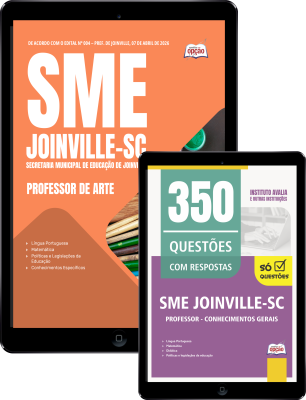 Combo SME Joinville-SC 2026 - Professor de Arte