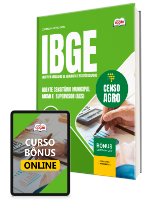 Apostila IBGE Temporário 2026 - Agente Censitário Municipal (ACM) e Supervisor (ACS)