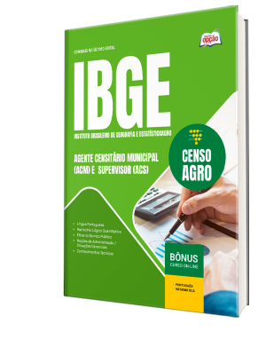 Apostila IBGE Temporário 2026 - Agente Censitário Municipal (ACM) e Supervisor (ACS)