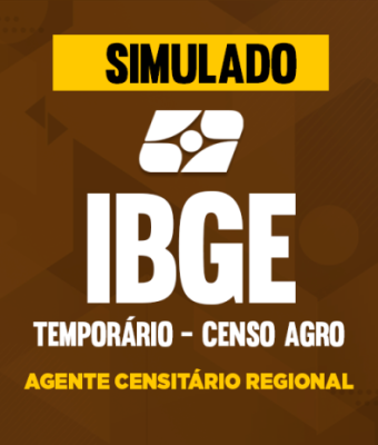 Simulado - IBGE - Temporário 2026 - Censo Agro - Agente Censitário Regional