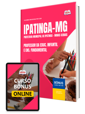 Apostila Prefeitura de Ipatinga - MG 2026 - Professor da Educação Infantil e Ensino Fundamental