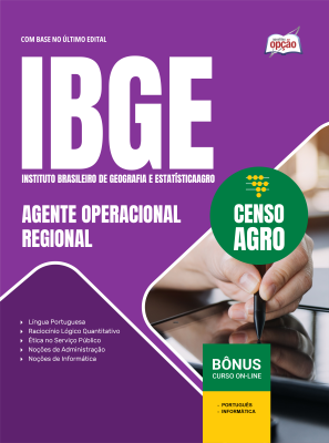 Apostila IBGE Temporário 2026 - Agente Operacional Regional