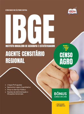 Apostila IBGE Temporário 2026 - Agente Censitário Regional
