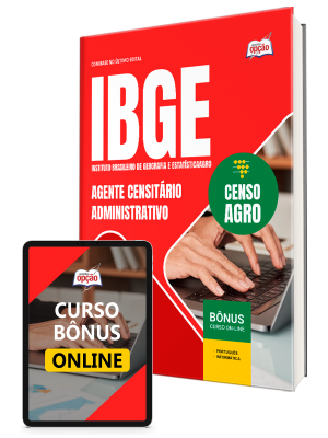 Apostila IBGE Temporário 2026 - Agente Censitário Administrativo