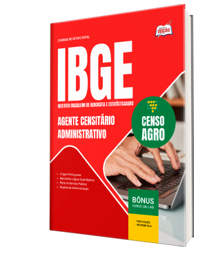 Apostila IBGE Temporário 2026 - Agente Censitário Administrativo