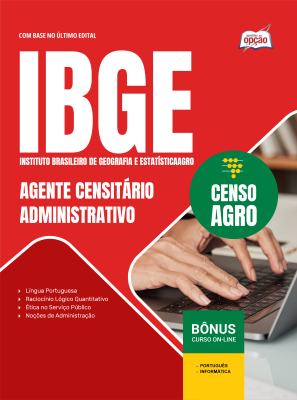 Apostila IBGE Temporário 2026 - Agente Censitário Administrativo