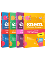 Combo Coleção ENEM - 4 Volumes (Coleção Completa + Brinde)