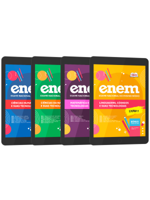 Combo Coleção ENEM - 4 Volumes (Coleção Completa + Brinde)