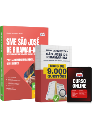 Apostila Prefeitura de São José de Ribamar-MA 2026 - Professor Ensino Fundamental Anos Iniciais