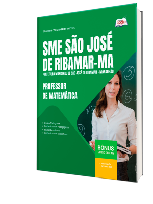 Apostila Prefeitura de São José de Ribamar-MA 2026 - Professor Ensino Fundamental Anos Finais - Matemática