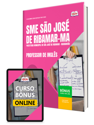 Apostila Prefeitura de São José de Ribamar-MA 2026 - Professor Ensino Fundamental Anos Finais - Letras/ Inglês