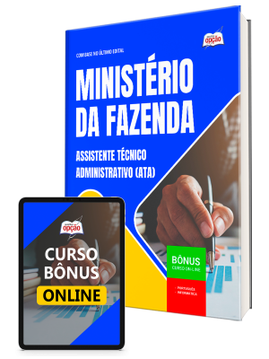 Apostila Ministério da Fazenda 2026 - Assistente Técnico Administrativo (ATA)