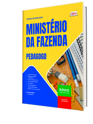 Apostila Ministério da Fazenda 2026 - Pedagogo