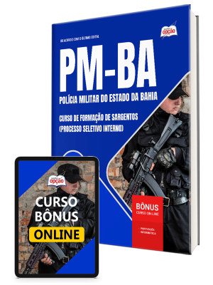 Apostila PM-BA 2026 - Curso de Formação de Sargentos (Processo Seletivo Interno)