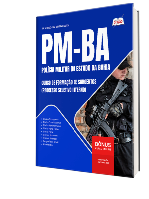 Apostila PM-BA 2026 - Curso de Formação de Sargentos (Processo Seletivo Interno)
