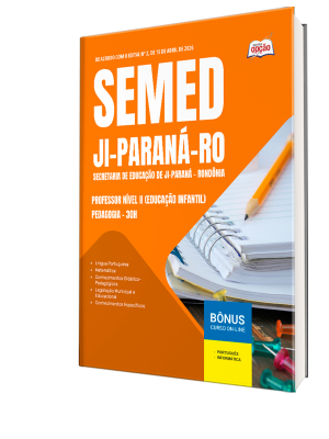 Apostila Prefeitura de Ji-Paraná - RO 2026 - Professor Nível II (Educação Infantil) - Pedagogia - 30h