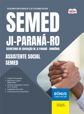 Apostila Prefeitura de Ji-Paraná - RO 2026 - Assistente Social - SEMED