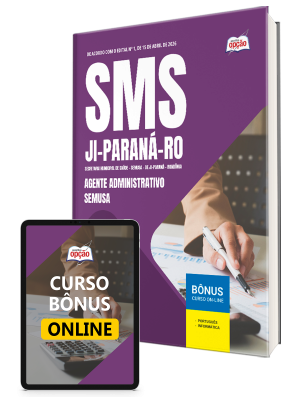 Apostila Prefeitura de Ji-Paraná - RO 2026 - Agente Administrativo - SEMUSA