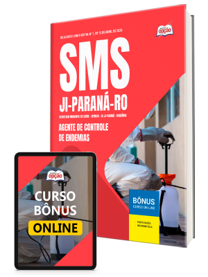 Apostila Prefeitura de Ji-Paraná - RO 2026 - Agente de Controle de Endemias