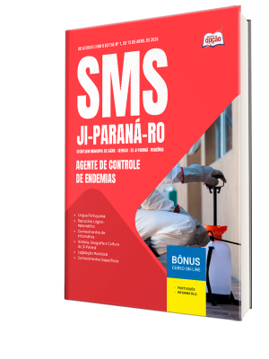 Apostila Prefeitura de Ji-Paraná - RO 2026 - Agente de Controle de Endemias