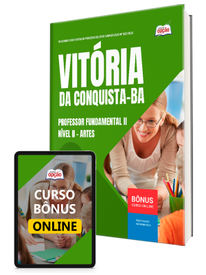 Apostila Prefeitura de Vitória da Conquista - BA 2026 - Professor Fundamental II Nível II - Artes