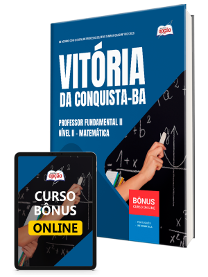 Apostila Prefeitura de Vitória da Conquista - BA 2026 - Professor Fundamental II Nível II - Matemática