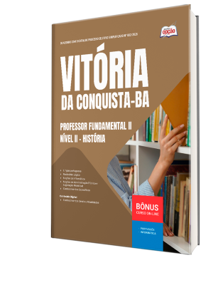 Apostila Prefeitura de Vitória da Conquista - BA 2026 - Professor Fundamental II Nível II - História